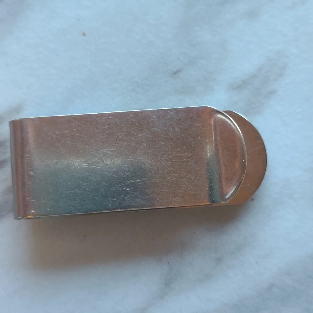 Metal Train Money Clip